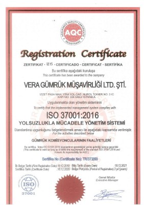 Vera Gümrük Müşavirliği Ltd. Şti. | Profesyonel Güvenilir Kaliteli Hizmet